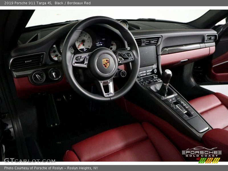 Black / Bordeaux Red 2019 Porsche 911 Targa 4S