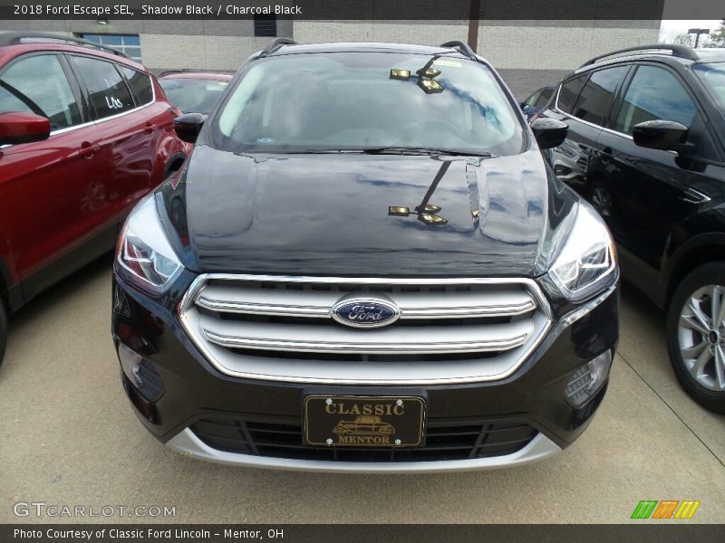 Shadow Black / Charcoal Black 2018 Ford Escape SEL