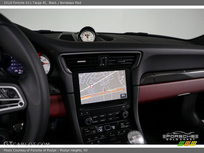 Black / Bordeaux Red 2019 Porsche 911 Targa 4S