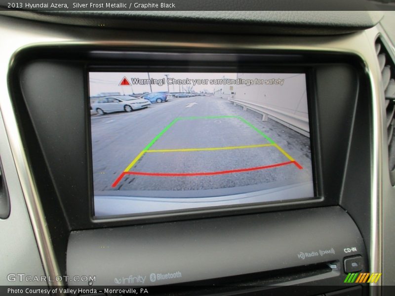 Silver Frost Metallic / Graphite Black 2013 Hyundai Azera