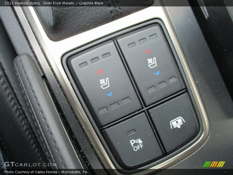Silver Frost Metallic / Graphite Black 2013 Hyundai Azera