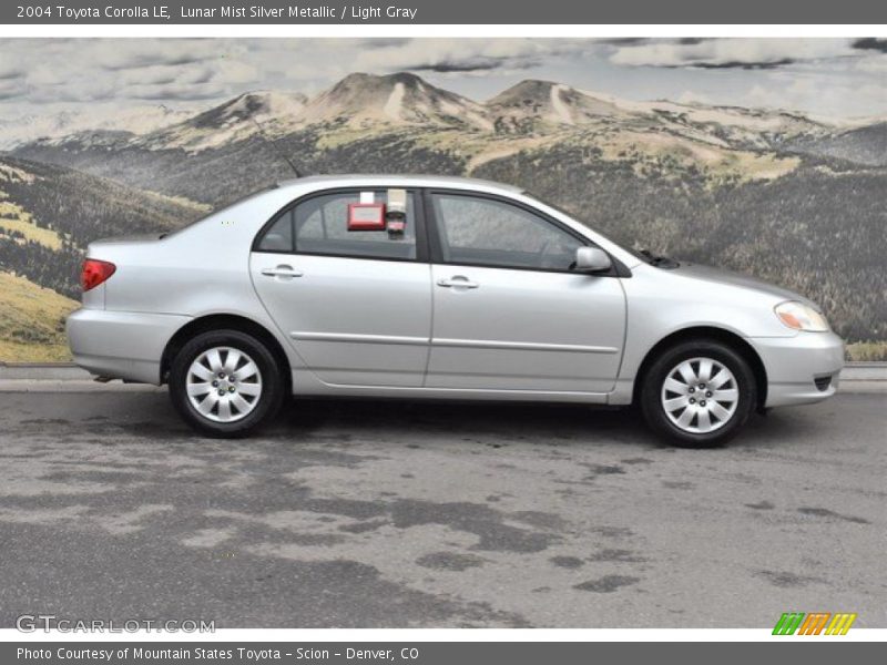 Lunar Mist Silver Metallic / Light Gray 2004 Toyota Corolla LE