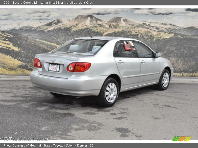 Lunar Mist Silver Metallic / Light Gray 2004 Toyota Corolla LE