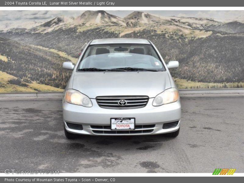 Lunar Mist Silver Metallic / Light Gray 2004 Toyota Corolla LE