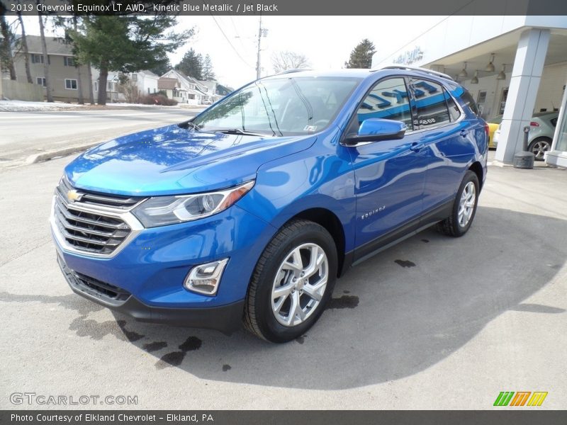 Kinetic Blue Metallic / Jet Black 2019 Chevrolet Equinox LT AWD