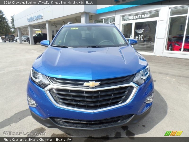 Kinetic Blue Metallic / Jet Black 2019 Chevrolet Equinox LT AWD