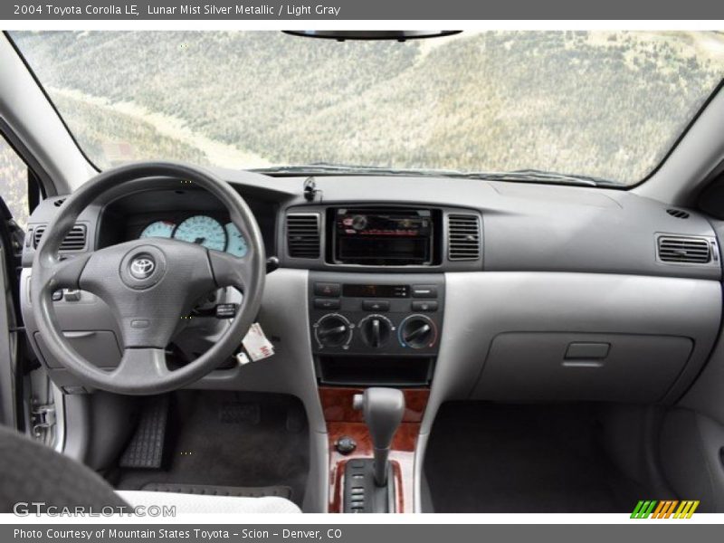 Lunar Mist Silver Metallic / Light Gray 2004 Toyota Corolla LE
