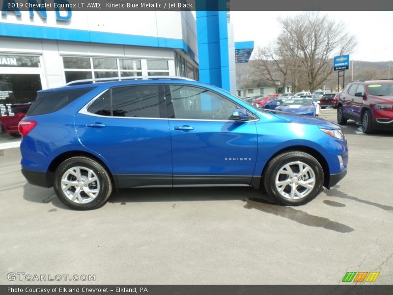 Kinetic Blue Metallic / Jet Black 2019 Chevrolet Equinox LT AWD