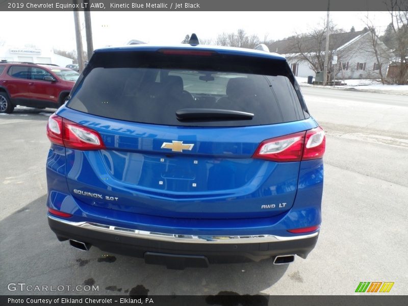 Kinetic Blue Metallic / Jet Black 2019 Chevrolet Equinox LT AWD