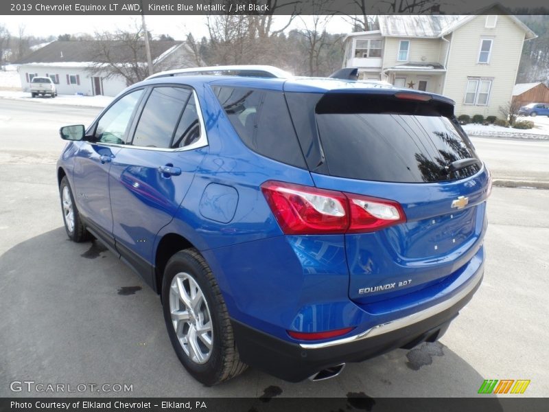 Kinetic Blue Metallic / Jet Black 2019 Chevrolet Equinox LT AWD