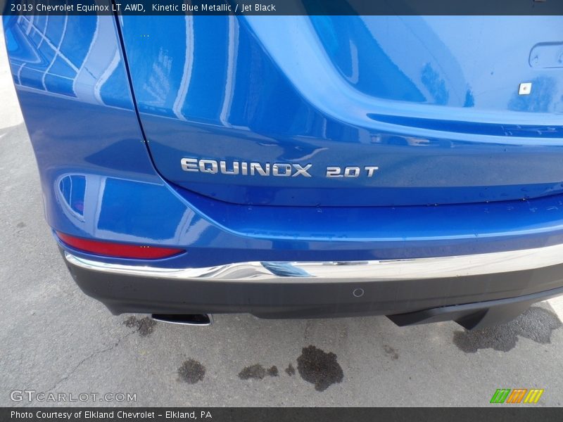 Kinetic Blue Metallic / Jet Black 2019 Chevrolet Equinox LT AWD