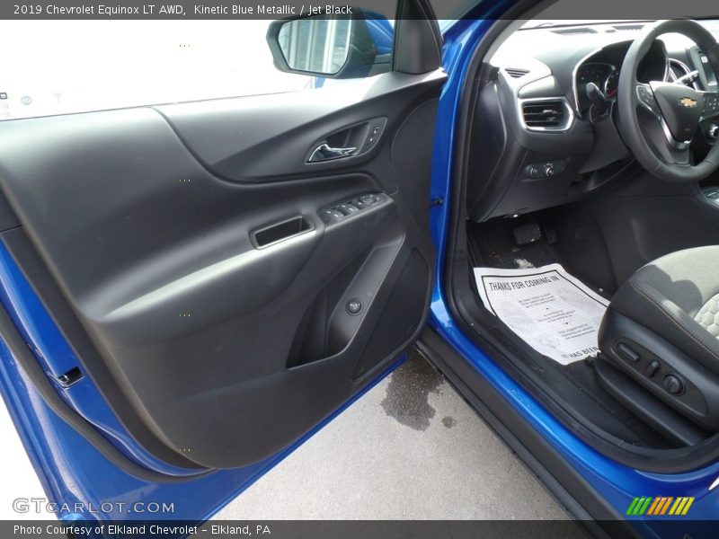 Kinetic Blue Metallic / Jet Black 2019 Chevrolet Equinox LT AWD