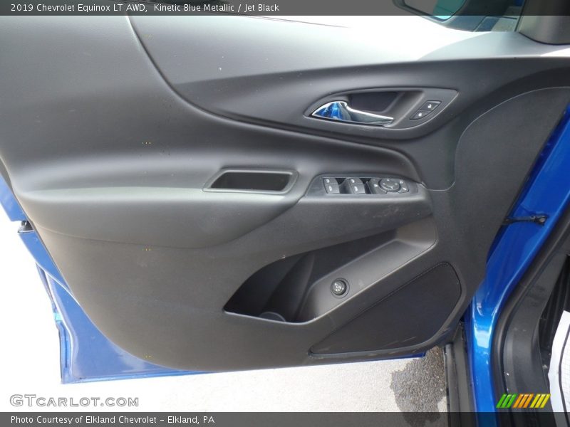 Kinetic Blue Metallic / Jet Black 2019 Chevrolet Equinox LT AWD