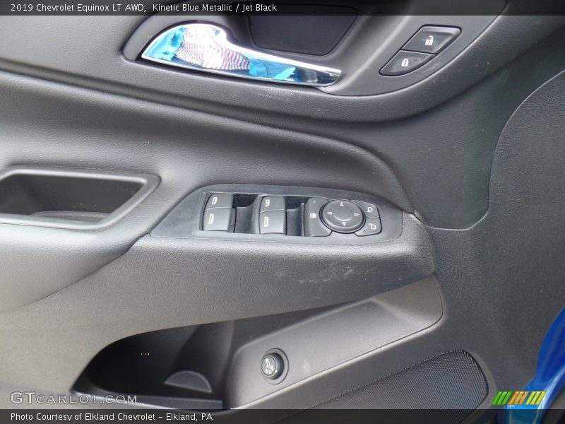 Kinetic Blue Metallic / Jet Black 2019 Chevrolet Equinox LT AWD