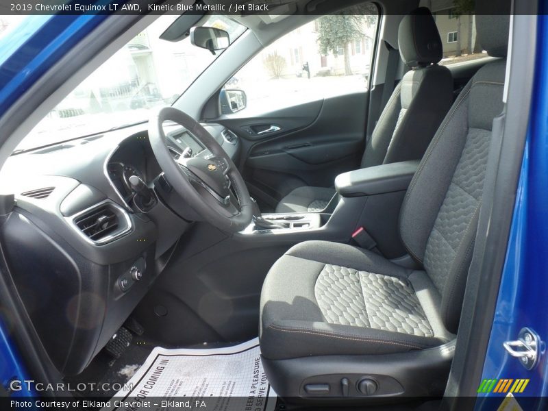Kinetic Blue Metallic / Jet Black 2019 Chevrolet Equinox LT AWD