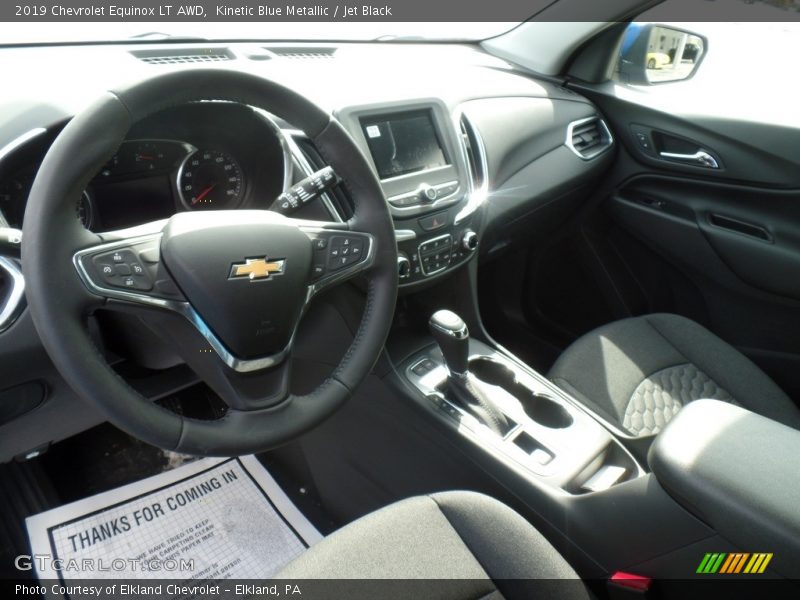 Kinetic Blue Metallic / Jet Black 2019 Chevrolet Equinox LT AWD