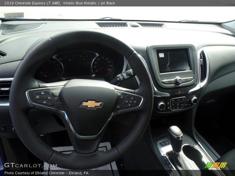 Kinetic Blue Metallic / Jet Black 2019 Chevrolet Equinox LT AWD