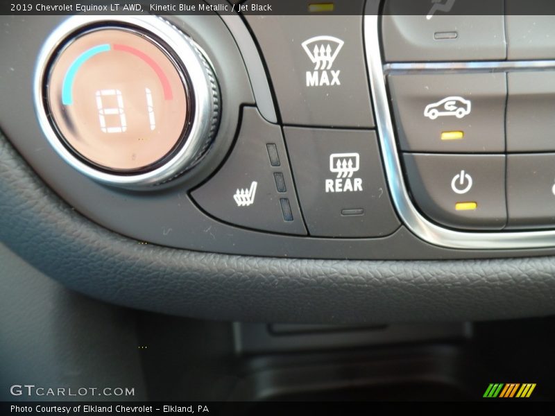 Kinetic Blue Metallic / Jet Black 2019 Chevrolet Equinox LT AWD