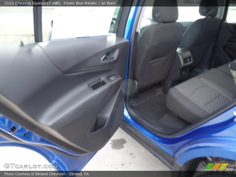 Kinetic Blue Metallic / Jet Black 2019 Chevrolet Equinox LT AWD