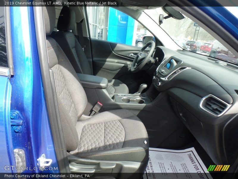 Kinetic Blue Metallic / Jet Black 2019 Chevrolet Equinox LT AWD