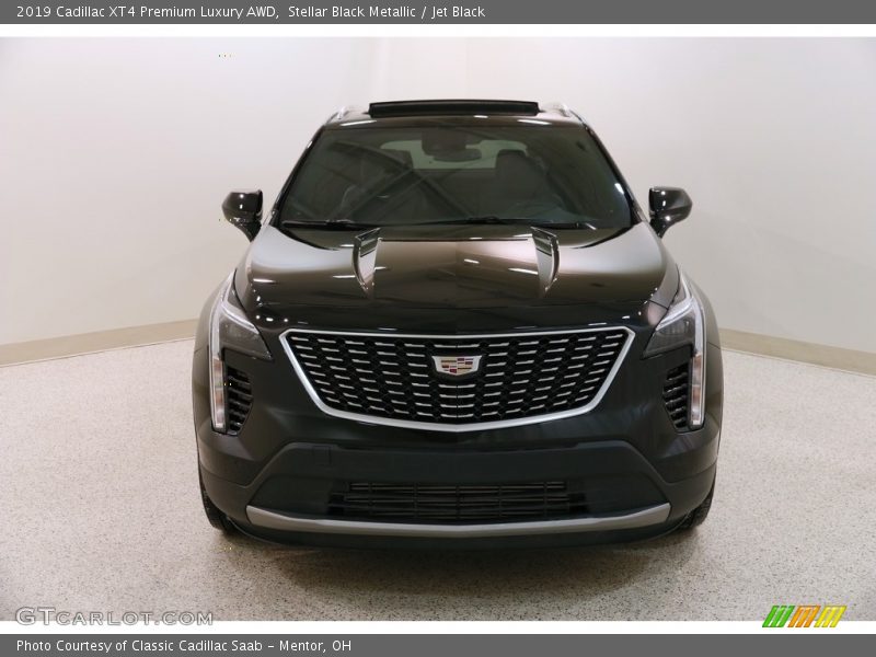 Stellar Black Metallic / Jet Black 2019 Cadillac XT4 Premium Luxury AWD