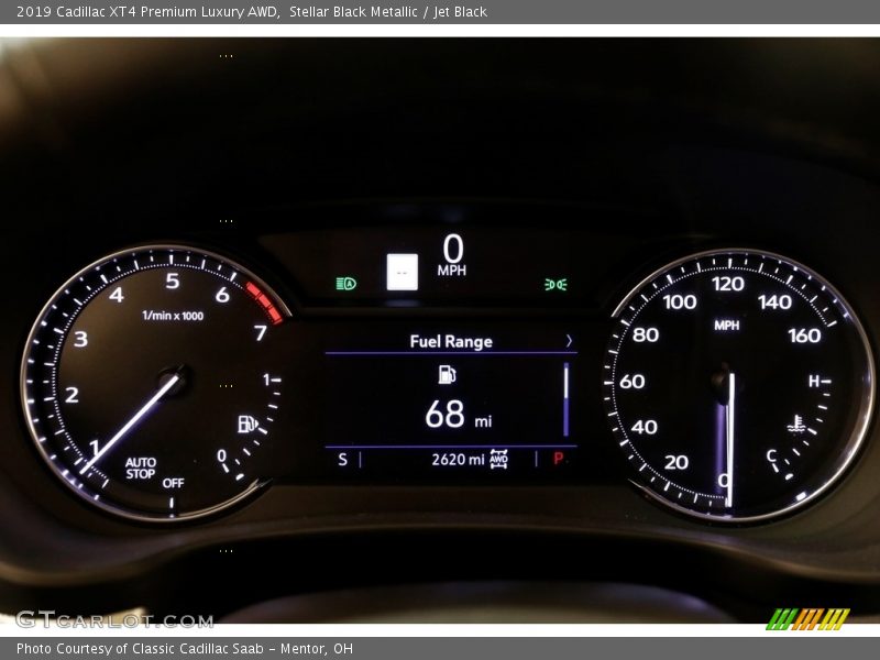  2019 XT4 Premium Luxury AWD Premium Luxury AWD Gauges