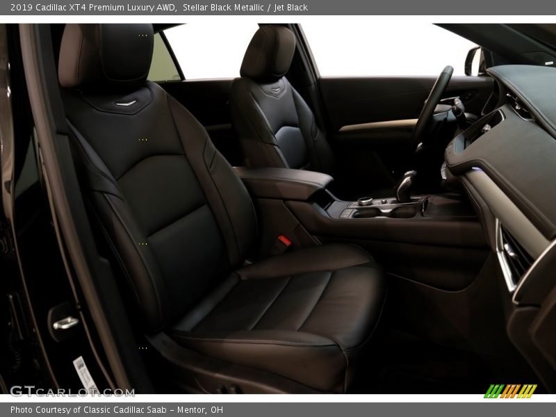 Stellar Black Metallic / Jet Black 2019 Cadillac XT4 Premium Luxury AWD