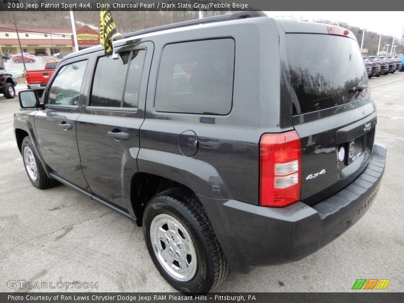 Dark Charcoal Pearl / Dark Slate Gray/Pebble Beige 2010 Jeep Patriot Sport 4x4
