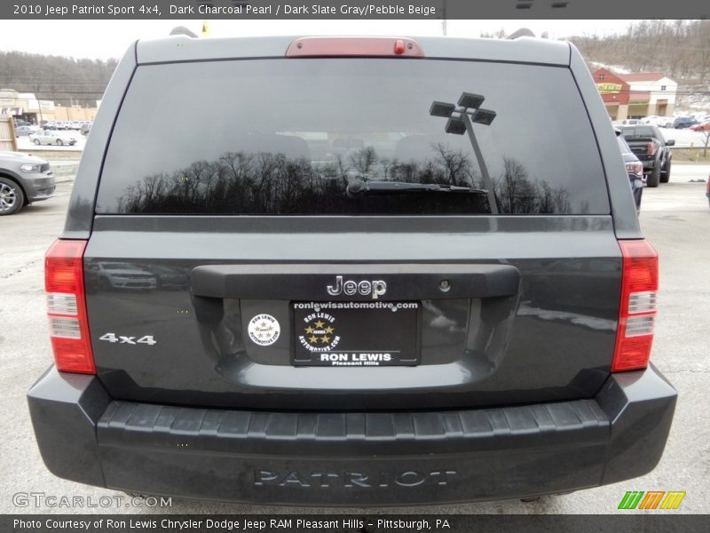 Dark Charcoal Pearl / Dark Slate Gray/Pebble Beige 2010 Jeep Patriot Sport 4x4