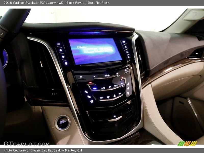 Black Raven / Shale/Jet Black 2018 Cadillac Escalade ESV Luxury 4WD