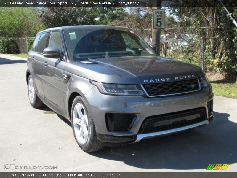 Corris Grey Metallic / Ebony/Ebony 2019 Land Rover Range Rover Sport HSE
