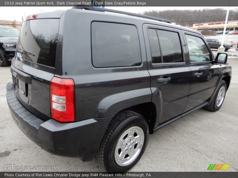Dark Charcoal Pearl / Dark Slate Gray/Pebble Beige 2010 Jeep Patriot Sport 4x4