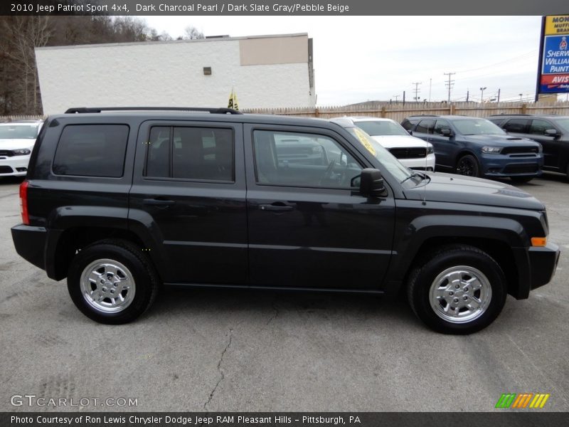 Dark Charcoal Pearl / Dark Slate Gray/Pebble Beige 2010 Jeep Patriot Sport 4x4