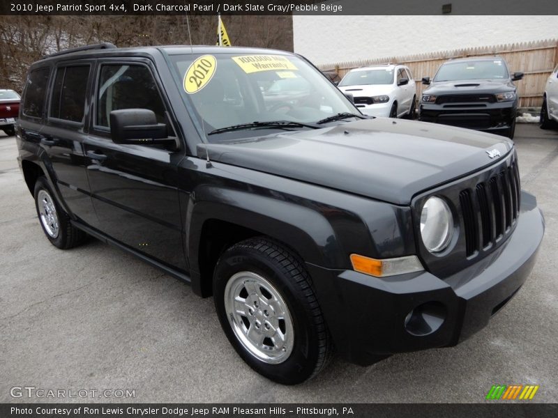 Dark Charcoal Pearl / Dark Slate Gray/Pebble Beige 2010 Jeep Patriot Sport 4x4