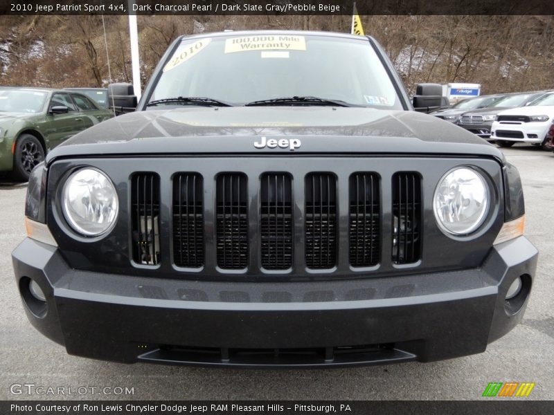 Dark Charcoal Pearl / Dark Slate Gray/Pebble Beige 2010 Jeep Patriot Sport 4x4