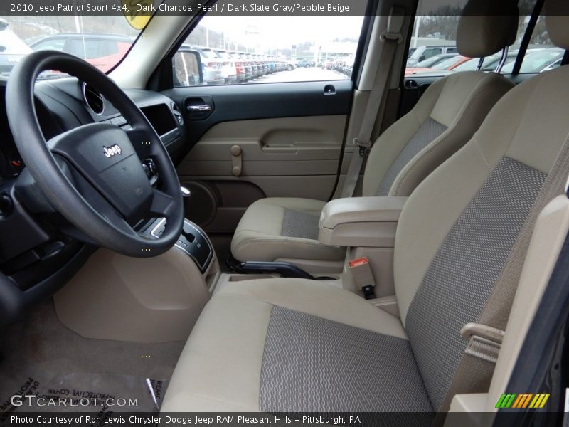 Dark Charcoal Pearl / Dark Slate Gray/Pebble Beige 2010 Jeep Patriot Sport 4x4