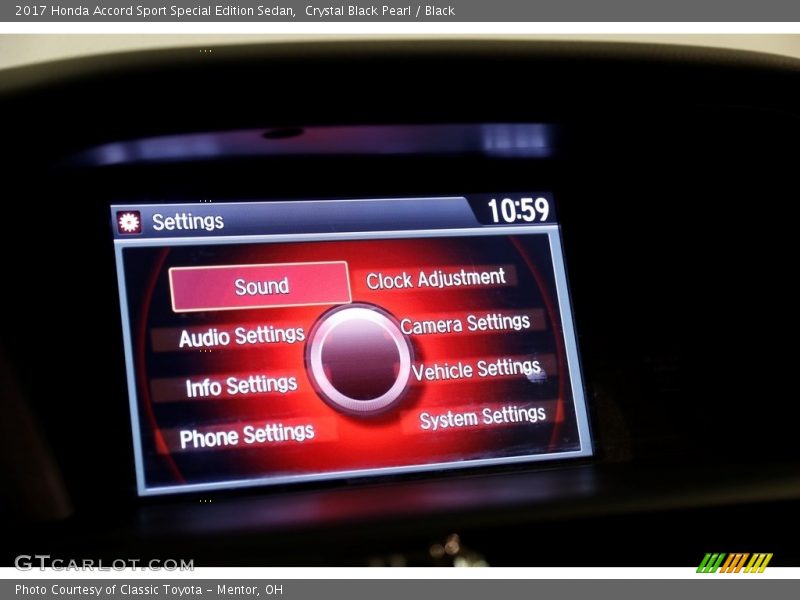 Crystal Black Pearl / Black 2017 Honda Accord Sport Special Edition Sedan