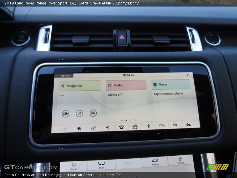 Corris Grey Metallic / Ebony/Ebony 2019 Land Rover Range Rover Sport HSE