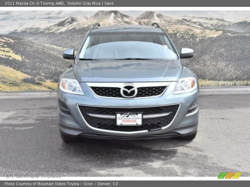 Dolphin Gray Mica / Sand 2011 Mazda CX-9 Touring AWD