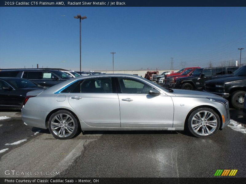 Radiant Silver Metallic / Jet Black 2019 Cadillac CT6 Platinum AWD