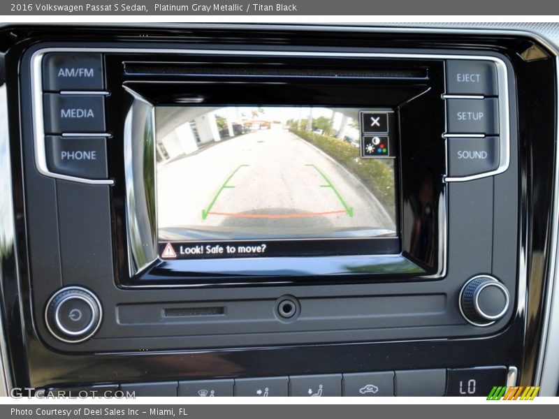 Platinum Gray Metallic / Titan Black 2016 Volkswagen Passat S Sedan