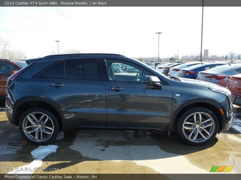 Shadow Metallic / Jet Black 2019 Cadillac XT4 Sport AWD