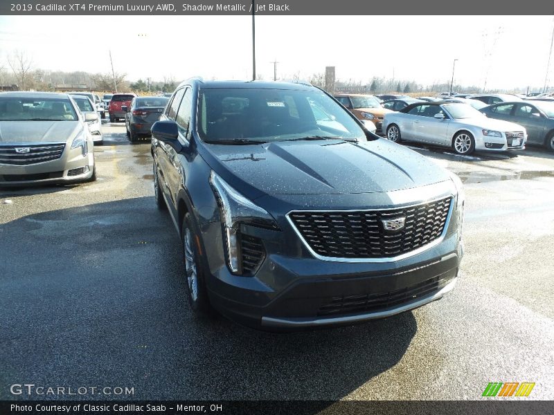 Shadow Metallic / Jet Black 2019 Cadillac XT4 Premium Luxury AWD