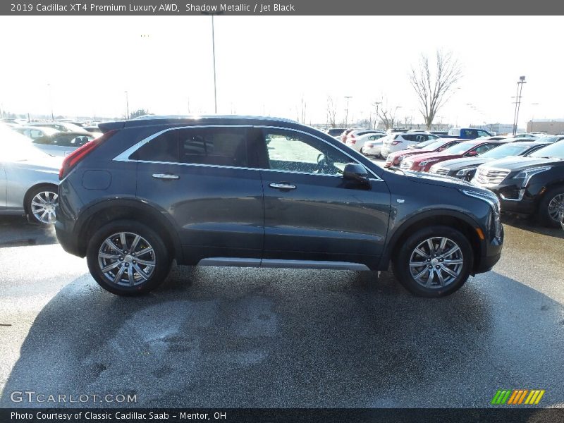 Shadow Metallic / Jet Black 2019 Cadillac XT4 Premium Luxury AWD