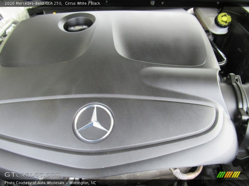 Cirrus White / Black 2016 Mercedes-Benz GLA 250