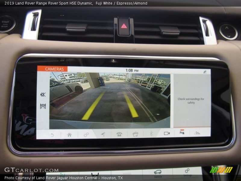 Fuji White / Espresso/Almond 2019 Land Rover Range Rover Sport HSE Dynamic