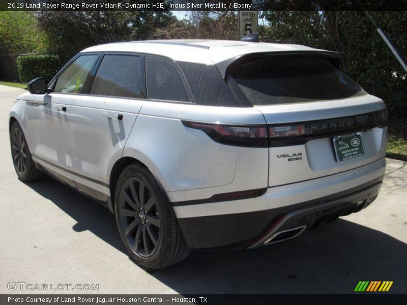Indus Silver Metallic / Ebony 2019 Land Rover Range Rover Velar R-Dynamic HSE