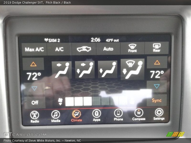 Pitch Black / Black 2019 Dodge Challenger SXT