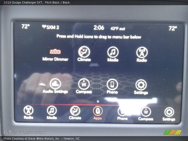 Pitch Black / Black 2019 Dodge Challenger SXT
