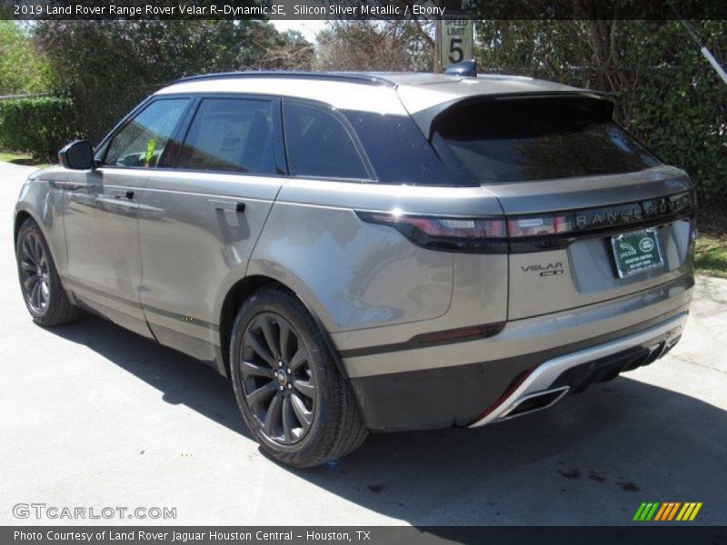Silicon Silver Metallic / Ebony 2019 Land Rover Range Rover Velar R-Dynamic SE